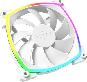 Montech Montech AX120 PWM ARGB Lüfter, 3er Pack, weiß - 120mm 2