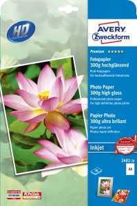 Avery Zweckform Papier fotograficzny do drukarek atramentowych 300g/m2 1