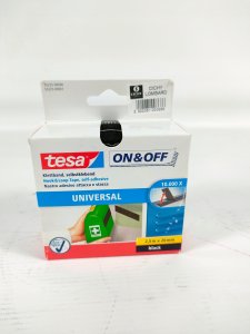 Tesa tesa ON&OFF Universal Klettband schwarz 2,5m 20mm 4