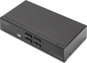 Przełącznik Digitus DIGITUS KVM Switch, 4K60HZ, 4x1 DP in, 1x DP USB out 1