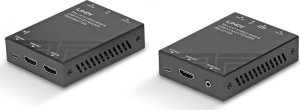 System przekazu sygnału AV Lindy LINDY 70m Cat.6 HDMI 4K60, USB & Audio KVM Extender 3