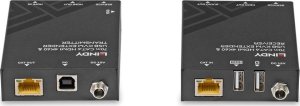 System przekazu sygnału AV Lindy LINDY 70m Cat.6 HDMI 4K60, USB & Audio KVM Extender 5