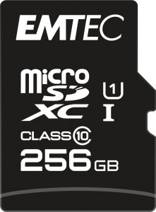 Karta Emtec Emtec mSD 256GB UHS-I U1 EliteGold + Adapter 2