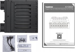 Icy Dock ICYDock ToughArmor 8x M.2 NVMe SSD PCIe 4.0 (8x OcuLink) 12