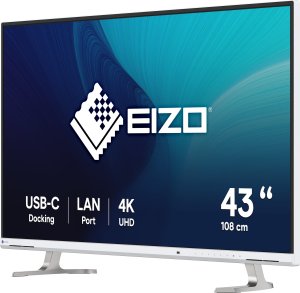 Monitor Eizo 108cm (42,5") EV4340X-WT 16:09 4K 2xHDMI+DP+USB-C IPS 2