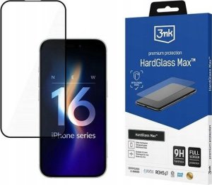 3MK 3mk HardGlass Max - Szkło hartowane do iPhone 16 Pro Max (Czarny) 1