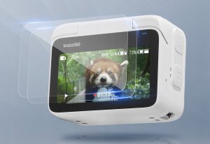 SunnyLife 2x Osłona Ochrona Szkło Na Ekran Monitor Lcd Do Insta360 Go 3s / Go 3 Action Pod / Bhm 829 4