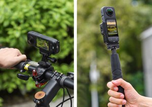 SunnyLife Uchwyt Szyna Ramka Klatka Poziom Pion Gwint 1/4"" Gopro Do Insta360 X4 / X 4 / X4-zj826-d 4