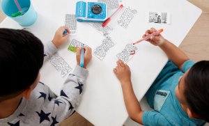 Vtech VTech KidiZoom Print Cam, digital camera (azure blue) 3