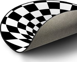 Podkładka Sharkoon SKILLER SFM12 3D Vortex 120 cm Czarno-Biały 3