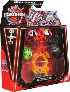 Figurka Spin Master Bakugan 2023 Starter Pack with 3 Bakugan, skill game (incl. 1 Special Attack Dragonoid, 2 Core Balls (Nillious and Hammerhead)) 6