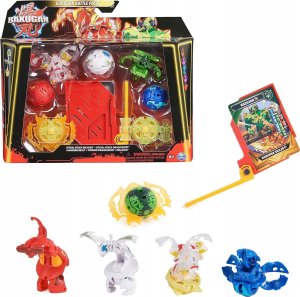 Figurka Spin Master Spin Master Bakugan 2023 Battle Pack with 5 Balls Skill Game (with 2 Special Attack Bruiser & Diamond Dragonoid and three Core Balls) 1