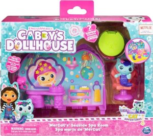 Figurka Spin Master Spin Master Gabby's Dollhouse Deluxe Room Playset - Wellness Room with Meerkat, Play Figure 1