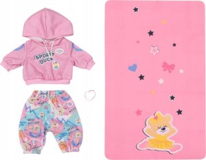 Zapf ZAPF Creation BABY born Kindergarten Sport Outfit 36cm, doll accessories (hoody and pants, including gymnastics mat) 1