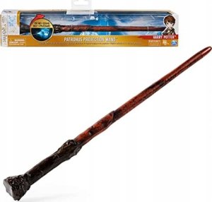 Spin Master Spin Master Wizarding World Harry Potters Patronus Projection Wand Roleplay (Brown) 1