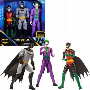 Figurka Spin Master Spin Master Batman 30cm Figure Set of Batman (Rebirth), Robin and Joker, play figure 1