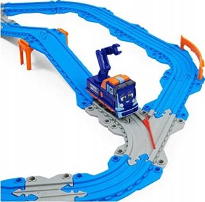 Spin Master Spin Master Mighty Express Track Set with Push-and-Go Train Mechanic Milo Toy Vehicle 3
