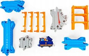 Spin Master Spin Master Mighty Express Track Set with Push-and-Go Train Mechanic Milo Toy Vehicle 5