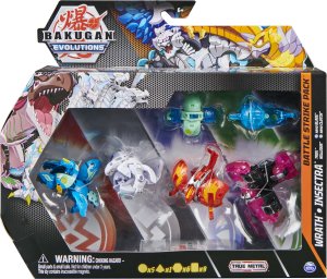 Spin Master Spin Master Bakugan Evolutions Battle Strike 6 Pack Skill Game (Includes 3 Bakugan Balls, 2 Nanogan and 1 Geogan) 1