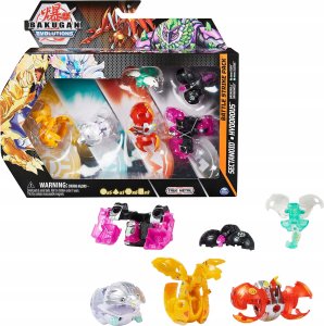 Spin Master Spin Master Bakugan Evolutions Battle Strike 6 Pack Skill Game (Includes 3 Bakugan Balls, 2 Nanogan and 1 Geogan) 1