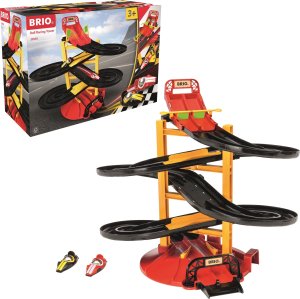 Brio BRIO racetrack tower with two racing cars, toy vehicle 1