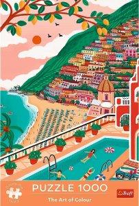 Trefl Puzzle Premium Plus Quality - The Art of Colour: Positano, Włochy 1000 elementów (10895) 3