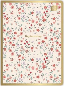 Interdruk Zeszyt A5 80 kartki linia M 70g Metalic Floral mix cena za 1 szt 4