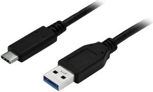 Kabel USB StarTech USB-A - USB-C 1 m Czarny (USB315AC1M) 1