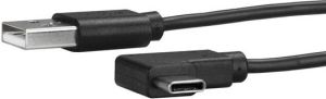 Kabel USB StarTech USB-A - USB-C 1 m Czarny (USB2AC1MR) 1