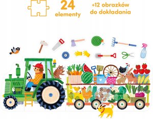 NICI CzuCzu Moto puzzle Traktor 3