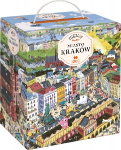 NICI Puzzlove CzuCzu Miasto Kraków 1000 elementów 1