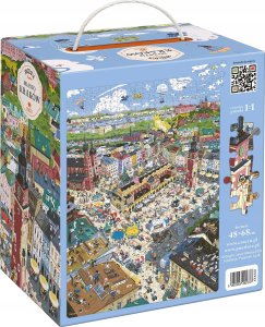 NICI Puzzlove CzuCzu Miasto Kraków 1000 elementów 2