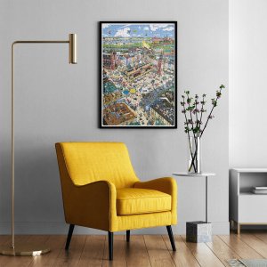 NICI Puzzlove CzuCzu Miasto Kraków 1000 elementów 5