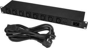 StarTech Listwa zasilająca PDU 1U 8x IEC C13 (PDU08C13EU) 6