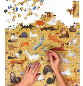 NICI Puzzlove CzuCzu Koty 1000 elementów 3