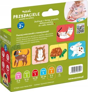 NICI CzuCzu Nasi przyjaciele Puzzle na cztery 2