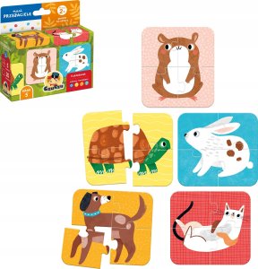 NICI CzuCzu Nasi przyjaciele Puzzle na cztery 3
