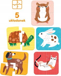 NICI CzuCzu Nasi przyjaciele Puzzle na cztery 4