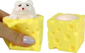 LeanToys Mysz W Serze Gniotek Squishy Myszka Sensoryczna Pop It 10