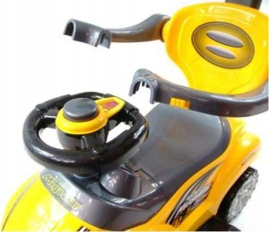 Baby Mix 45840 JEŹDZIK 3W1CAR ŻÓŁTY 2