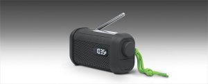 Radio Muse Muse | Portable Solar Radio with Crank and Flashlight | MH-08 MB | AUX in | Bluetooth | FM radio 2