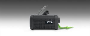 Radio Muse Muse | Portable Solar Radio with Crank and Flashlight | MH-08 MB | AUX in | Bluetooth | FM radio 3