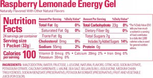 GU Energy Gel Raspberry Lemonade   (25/03) 2