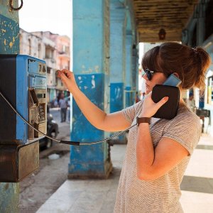 Lifeventure RFID Mini Travel Wallet, Recycled, Navy Blue 3