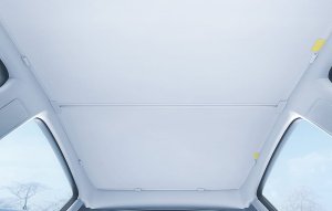 Baseus Zasłona dachowa do Tesli model Y Baseus T-Space - jedno warstwowa (biała) 12