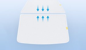 Baseus Zasłona dachowa do Tesli model Y Baseus T-Space - jedno warstwowa (biała) 13