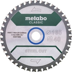 Metabo PIÅA TARCZOWA STEEL CUT CLASSIC 165*20MM Z40 1