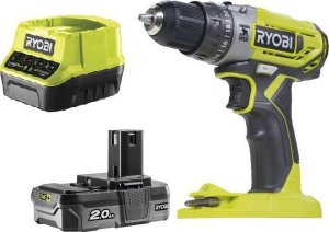 Wiertarko-wkrętarka Ryobi AKU. WIERTARKO-WKRÄTARKA UDAR. R18PD2-120B 18V 1*2.0AH ONE+ 1