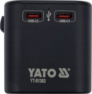 Yato YATO ADAPTER PODRÓŻNY UNIW. USB / USB-C 65W 7