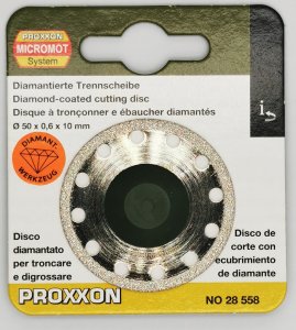 Proxxon Tarcza pokryta diamentem śr. 50 mm x 0,6, do LHW + LHW/A 1